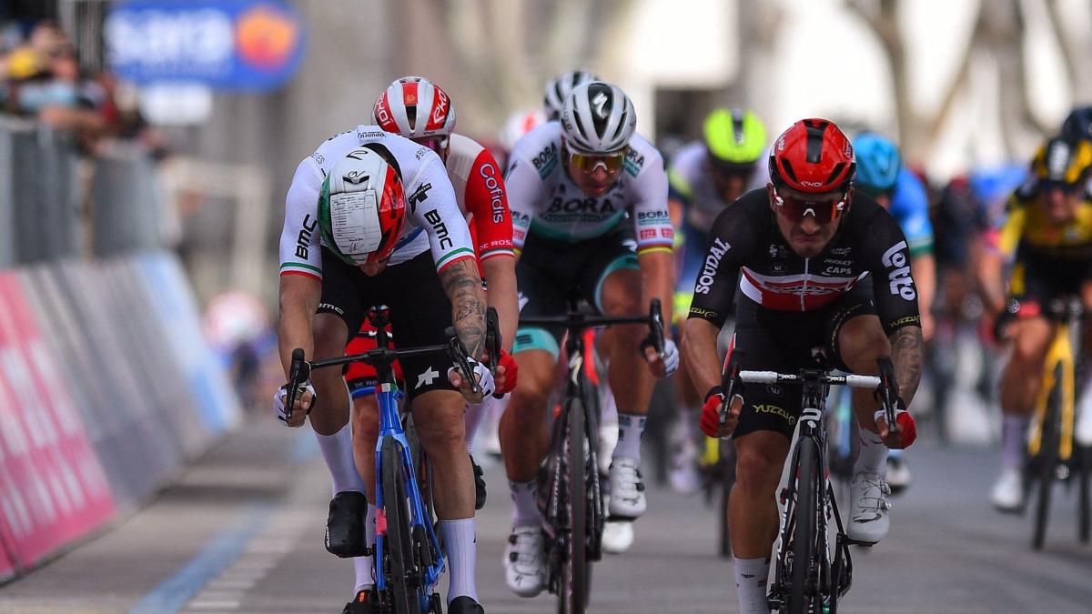Giacomo Nizzolo at Giro d'Italia